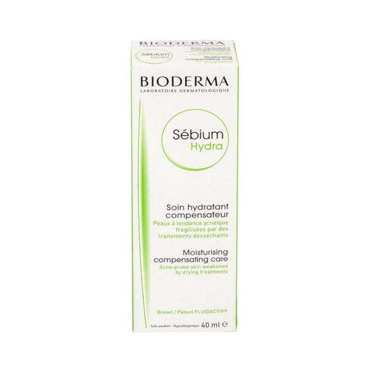 Bioderma Sebium Hydra Crema Hidratante Calmante para Piel Grasa 40ml.