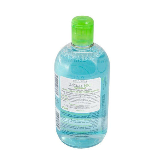 Bioderma Sebium H2O Agua Micelar para Piel Grasa 500ml.