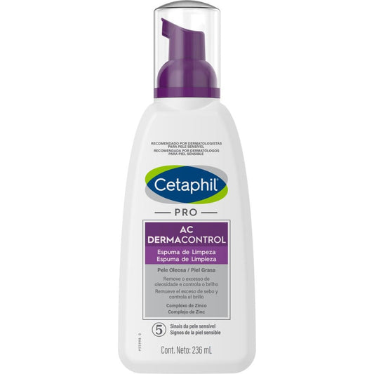 Cetaphil PRO AC Dermacontrol Espuma de Limpieza para Piel Grasa 236ml.