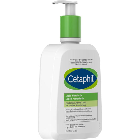 Cetaphil Loción Humectante Corporal para Piel Seca 473ml.