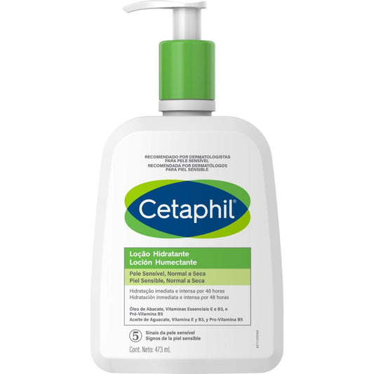 Cetaphil Loción Humectante Corporal para Piel Seca 473ml.