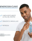 Eucerin DermatoClean Gel Limpiador Facial Limpieza Suave 200ml.