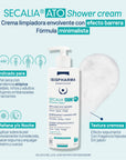 Isispharma Secalia Ato Shower Cream Limpieza Suave Piel Seca 400ml.