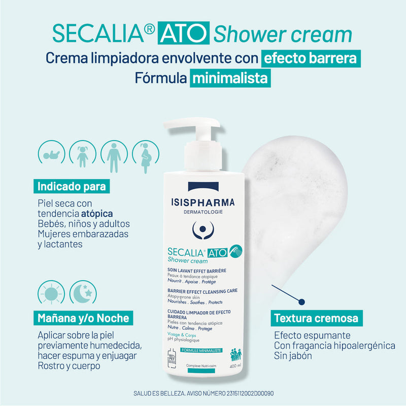 Secalia Ato Shower Cream 400ml