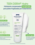 Isispharma Teen Derm Hydra Crema Hidratante Calmante 40ml.