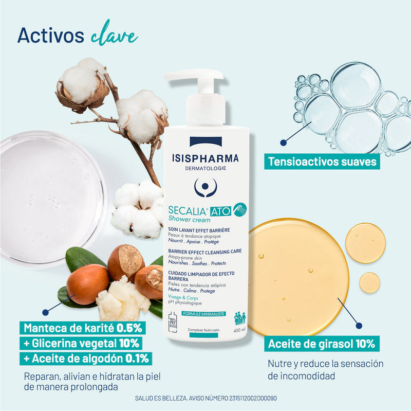 Secalia Ato Shower Cream 400ml