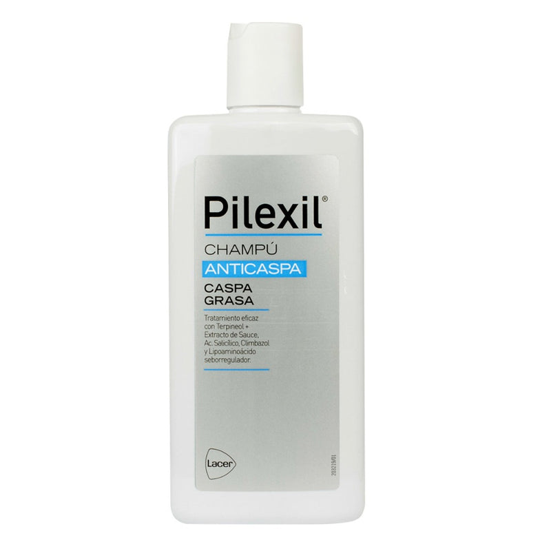 Pilexil Shampoo Anticaspa Caspa Grasa 300ml