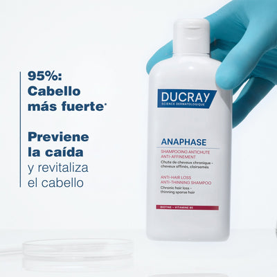 Ducray Anaphase Shampoo Anticaída y Antiafinamiento 200ml.