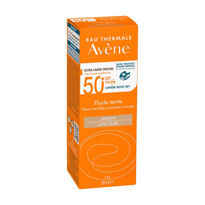 Avene Fluido con color 50+ Protector Solar