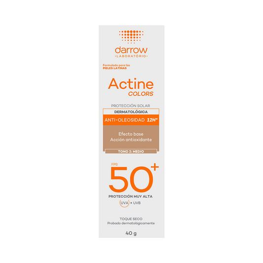 Actine Colors Protector Solar Fps50+ Tono 2: Medio 40g