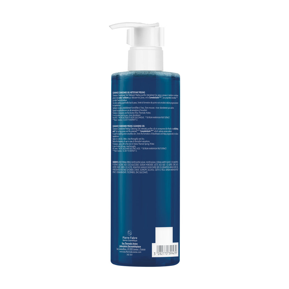 Avène Cleanance Comedomed Peeling Gel Limpiador Exfoliante 400ml.