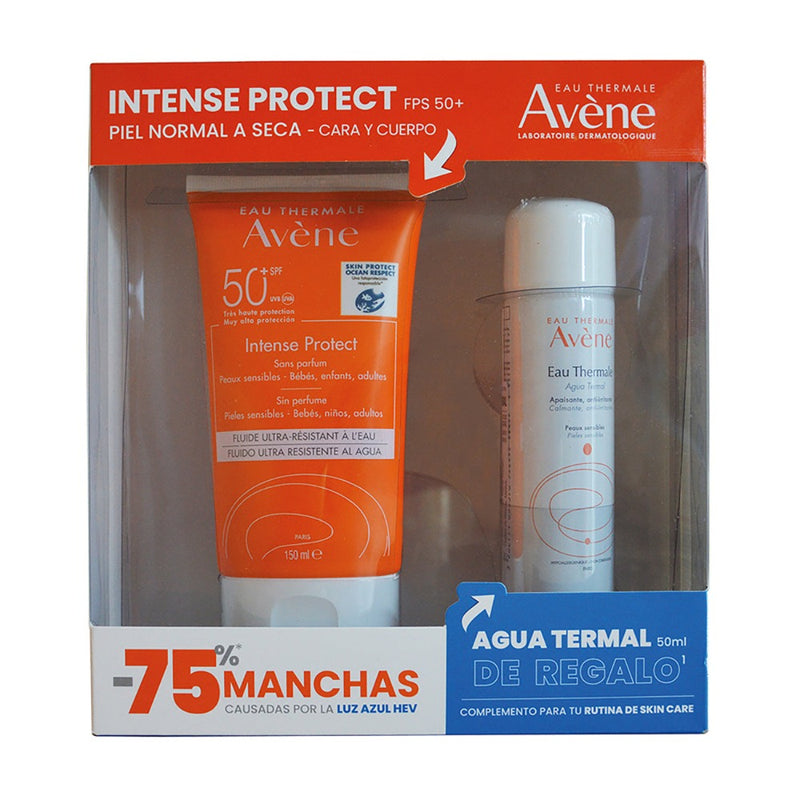 Kit Protector Solar Intense Protect Fps50+ 150ml + Agua Termal 50ml