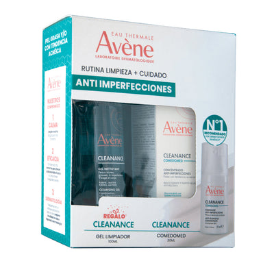 Kit Comedomed Concentrado Anti-Imperfecciones 30ml + Clenance Gel Limpiador Piel Grasa 100ml.