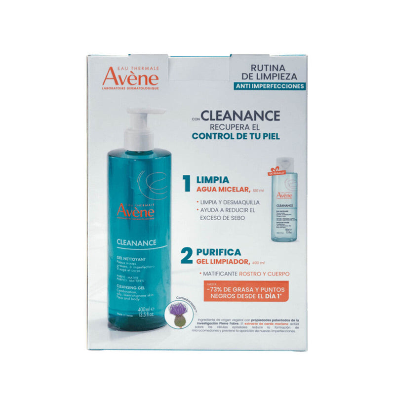 Kit Cleanance Gel 400ml+ Cleanance Agua Micelar 100ml