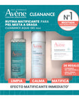 Avène Kit Cleanance Aqua Gel 50 ml + Gel Limpiador 100 ml + Agua Termal 50 ml