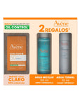 Avène Kit Ultra Fluid SPF50+ Tono Claro 50ml + Agua Micelar 100ml + Agua Termal 50ml.