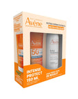Avène Kit Intense Protect SPF50+ 150ml + Agua Termal 150ml.