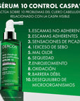 Vichy Dercos Serum 10 Leave-On Control Caspa y Renovación Capilar 90ml.