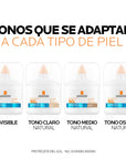 Anthelios UV Air Serum Protector Solar SPF50+ Tono Claro 50ml.