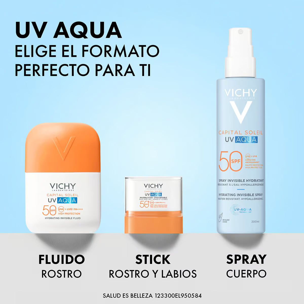 Vichy Capital Soleil UV Aqua SPF 50+ Tono Claro 50 ml