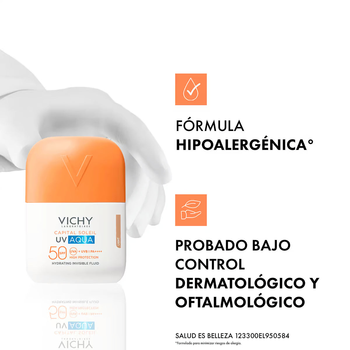 Vichy Capital Soleil UV Aqua SPF 50+ Tono Claro 50 ml