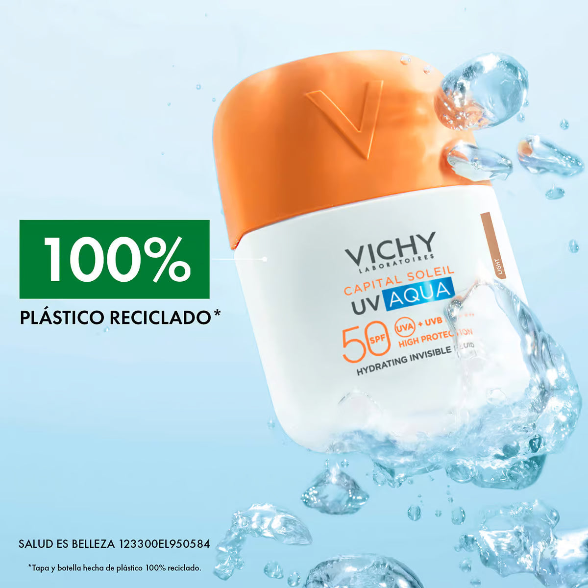 Vichy Capital Soleil UV Aqua SPF 50+ Tono Claro 50 ml