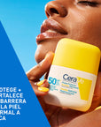 CeraVe Fluido Protector Invisible Hidratante SPF50 50ml.