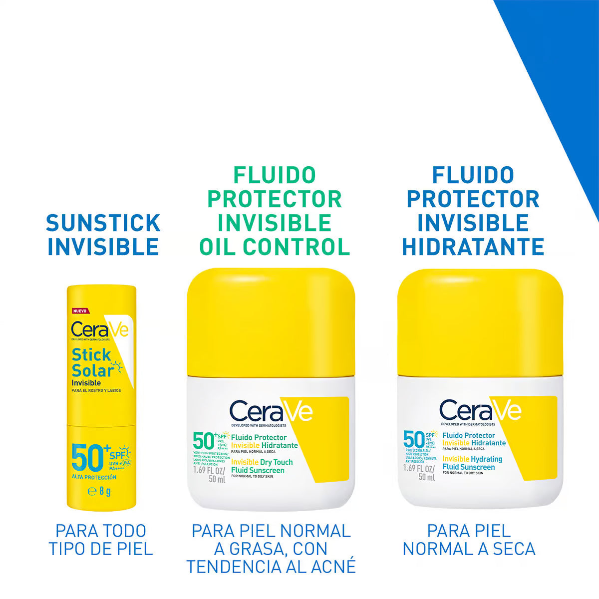 CeraVe Stick Solar Invisible SPF50 8g.