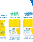 CeraVe Stick Solar Invisible SPF50 8g.