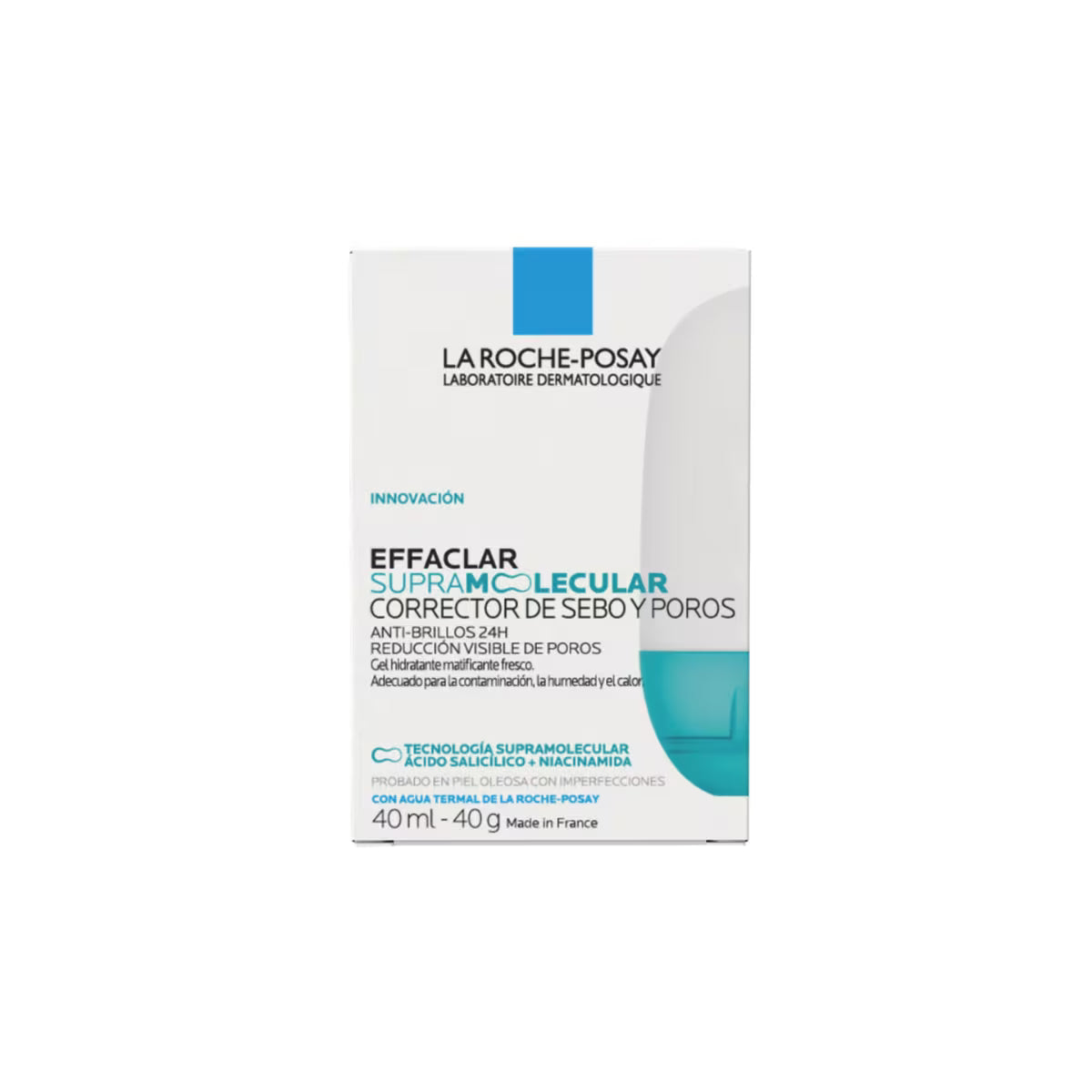 La Roche-Posay Effaclar Supramolecular Corrector de Sebo y Poros 40 ml