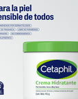 Cetaphil Crema Hidratante Corporal Piel Seca 453g.