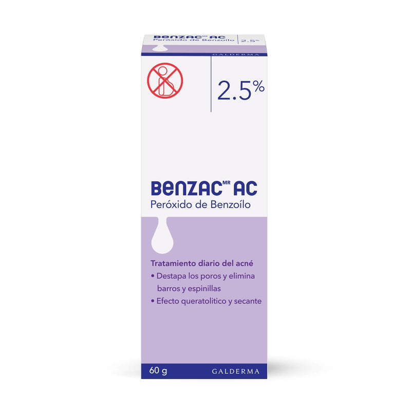 Benzac AC Gel 60gr 2.5%