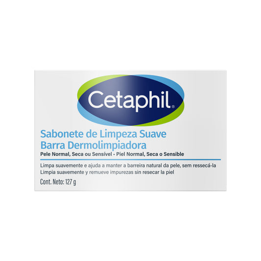 Cetaphil Barra Dermolimpiadora Limpieza Suave 127g.