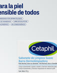 Cetaphil Barra Dermolimpiadora Limpieza Suave 127g.