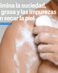 Cetaphil Barra de Limpieza Profunda para Rostro y Cuerpo 127g.