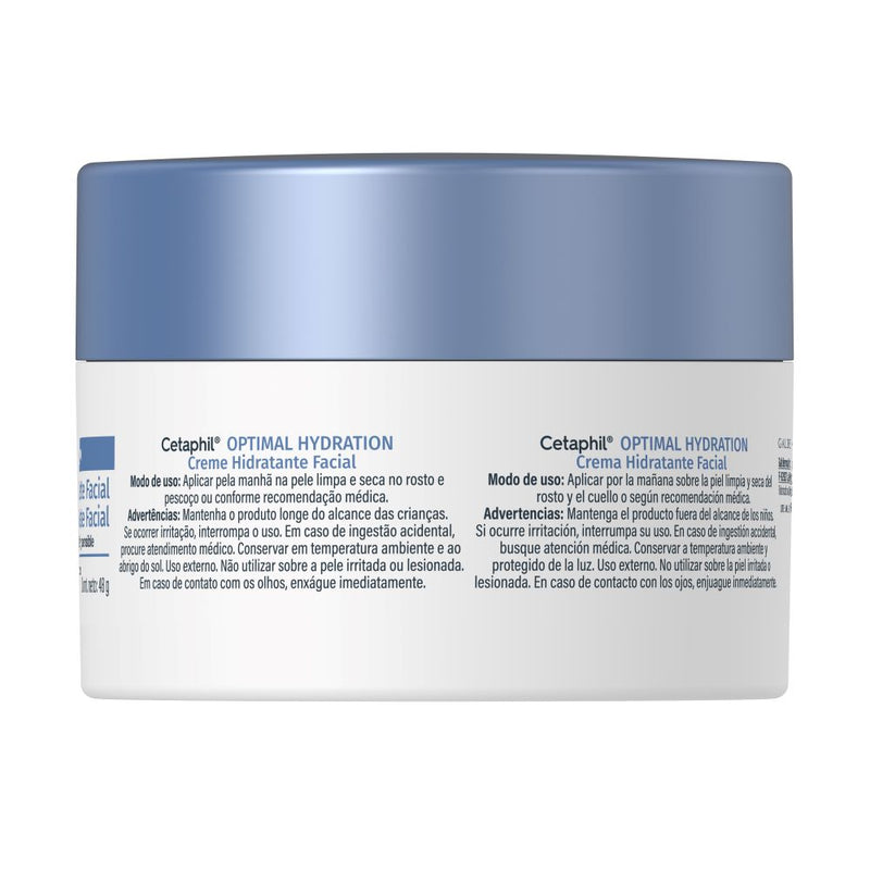 Cetaphil Optimal Hydration Crema Hidratante Facial de Día 48g.