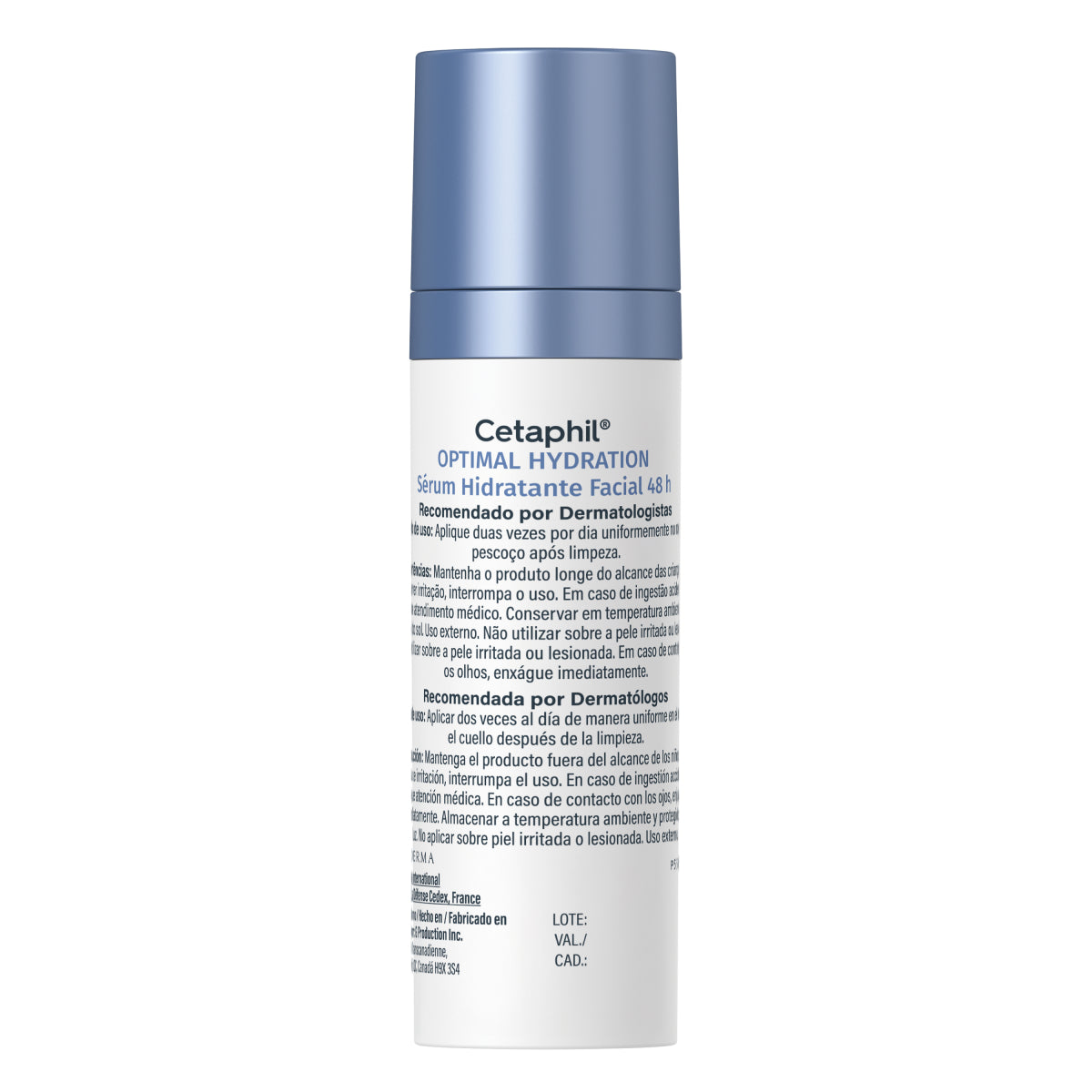 Cetaphil Optimal Hydration Sérum Facial Hidratante 30ml.