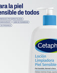 Cetaphil Loción Limpiadora para Piel Sensible 473ml.