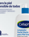 Cetaphil Limpiador Facial Diario para Piel Grasa 473ml.
