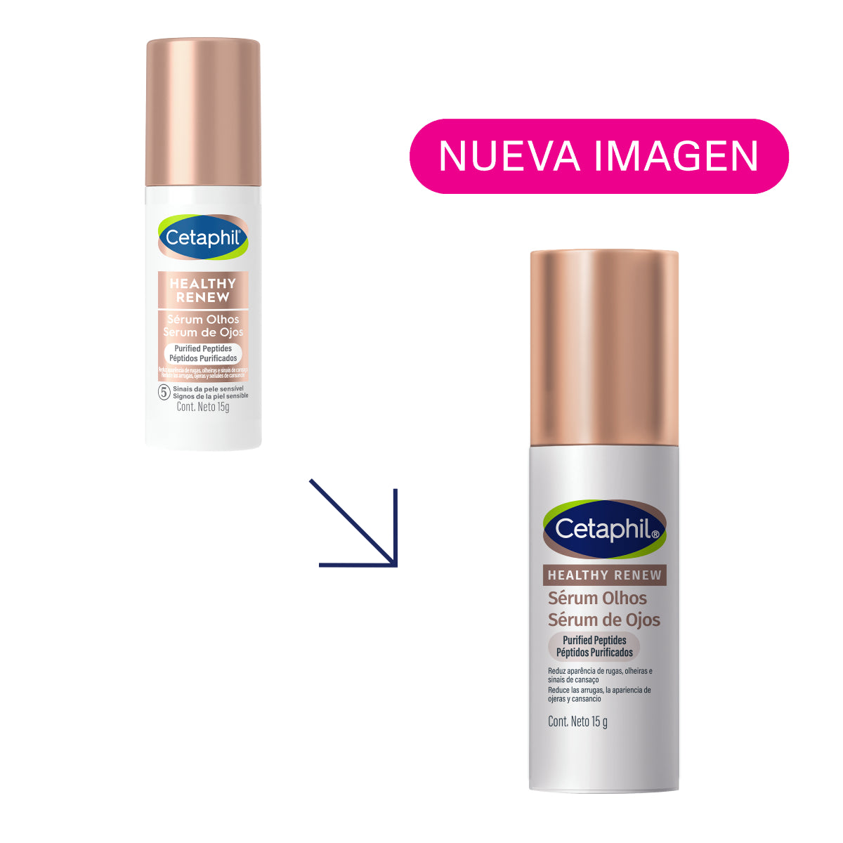 Cetaphil Healthy Renew Sérum Contorno de Ojos Rejuvenecedor 15g.