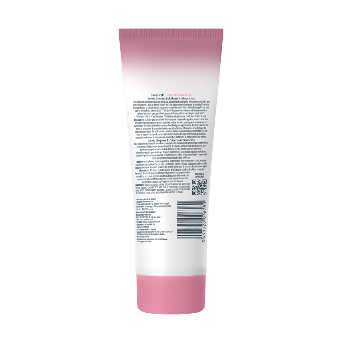 Cetaphil Healthy Radiance Gel de Limpieza Exfoliante Anti-manchas 100ml.