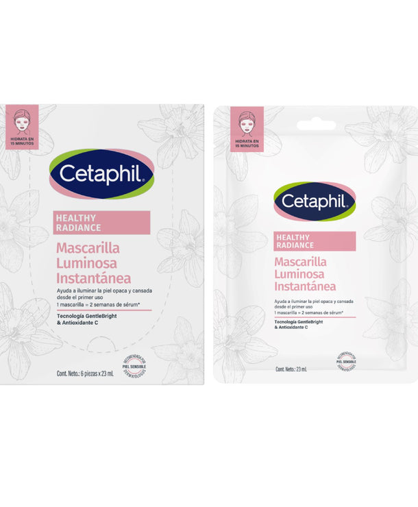 Cetaphil Healthy Radiance Mascarilla Luminosa Instantánea 6u.