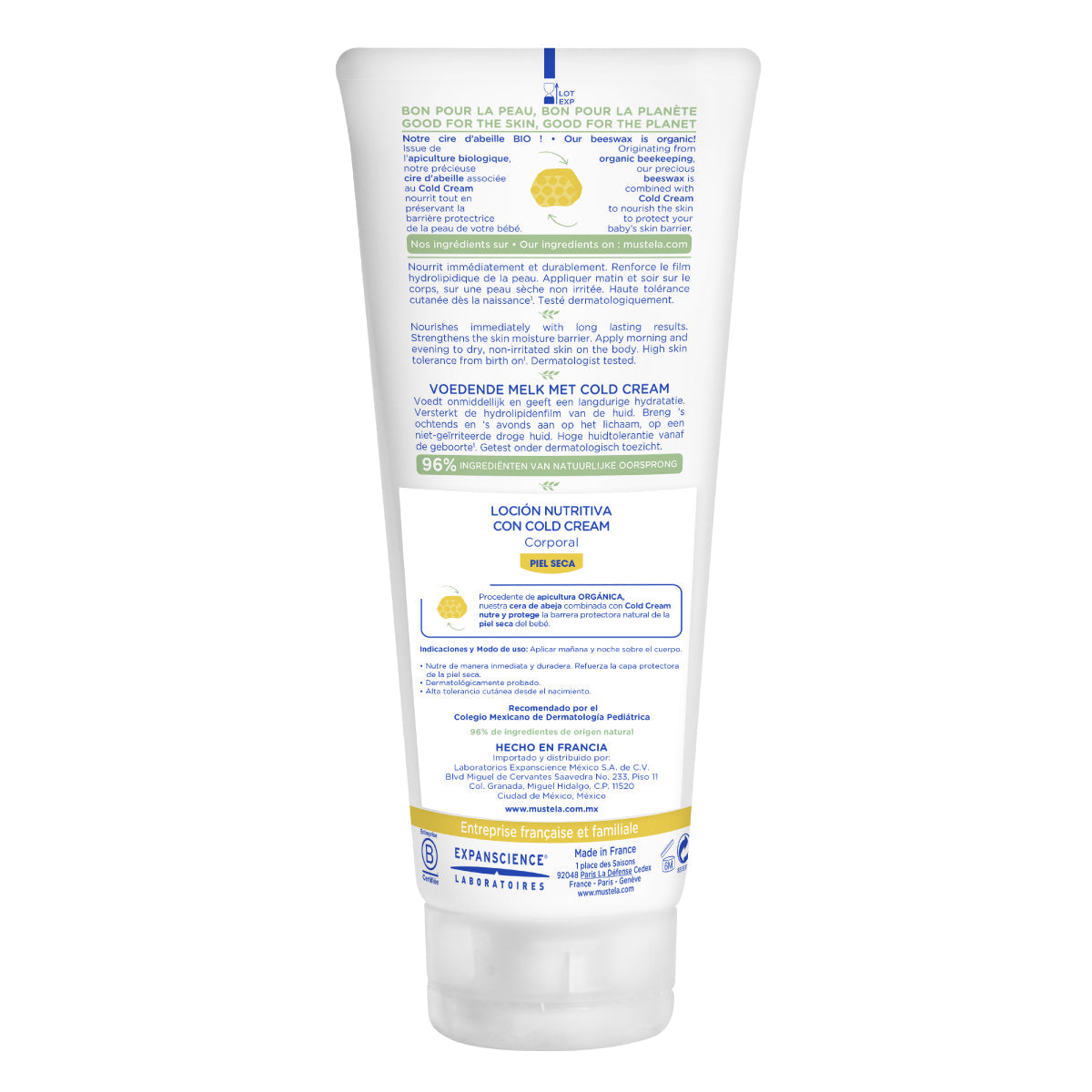 Mustela Loción Corporal Cold Cream 200 ml