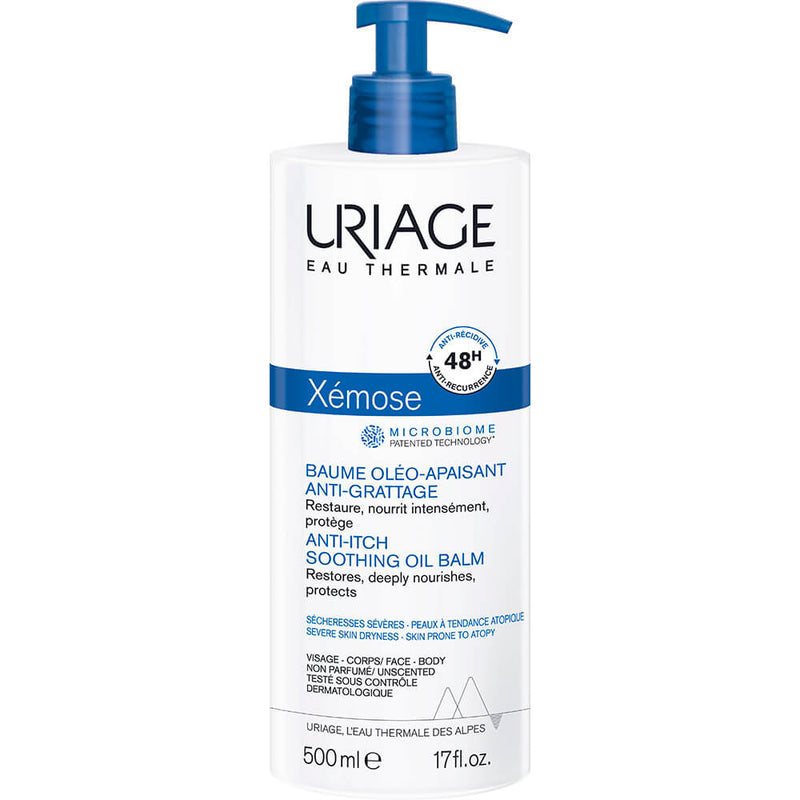 Uriage Xémose Bálsamo Hidratante Para Piel Seca y Atópica 500ml.