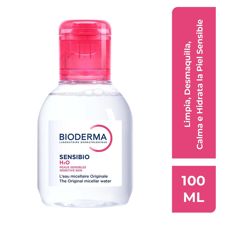 Bioderma Sensibio H2O Agua Micelar Desmaquillante para Piel Sensible 100ml.