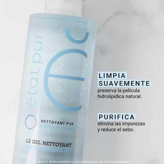 Etat Pur Gel Limpiador Purificante con Ácido Salicílico Suave 200 ml