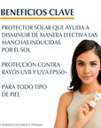 Eucerin Sun Pigment Control FPS50+ Fluido Facial 50ml.