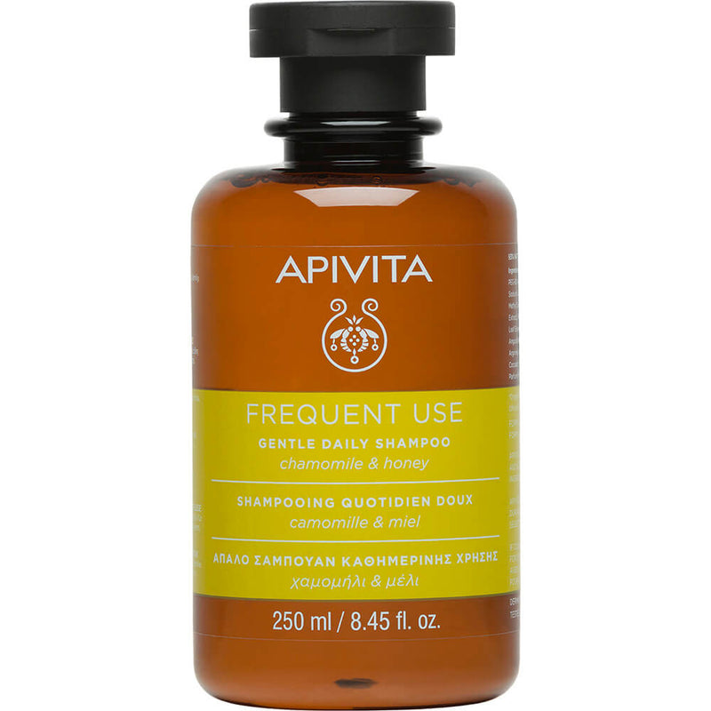 APIVITA Shampoo Uso Frecuente con Miel y Aloe para Hidratación 250ml.
