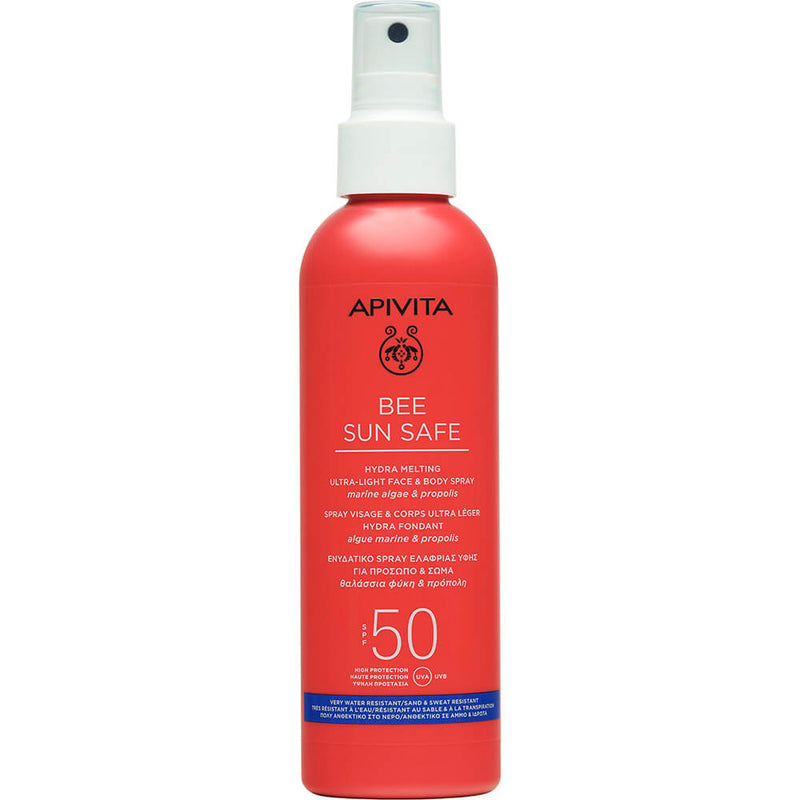 APIVITA-Bee Sun Safe Spray Ultra Ligero Spf50 Rostro Y Cuerpo 200Ml