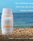 Isdin Pediatrics Fotoprotector Mineral FPS50+ Para Bebes 50ml.